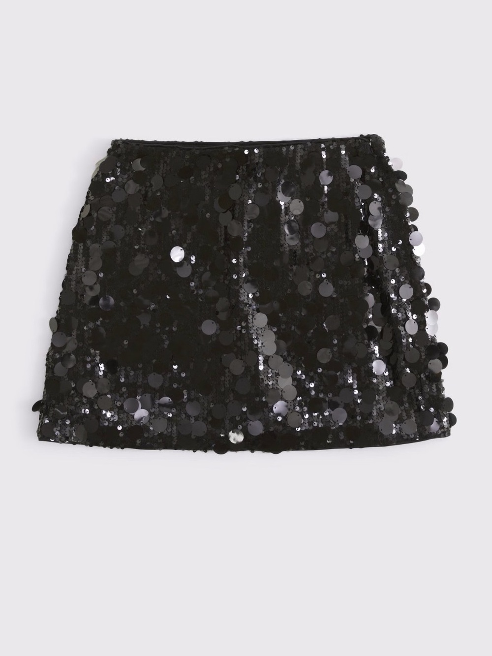 Abercrombie Scarlett Black Sequin Mini Skort NWT M